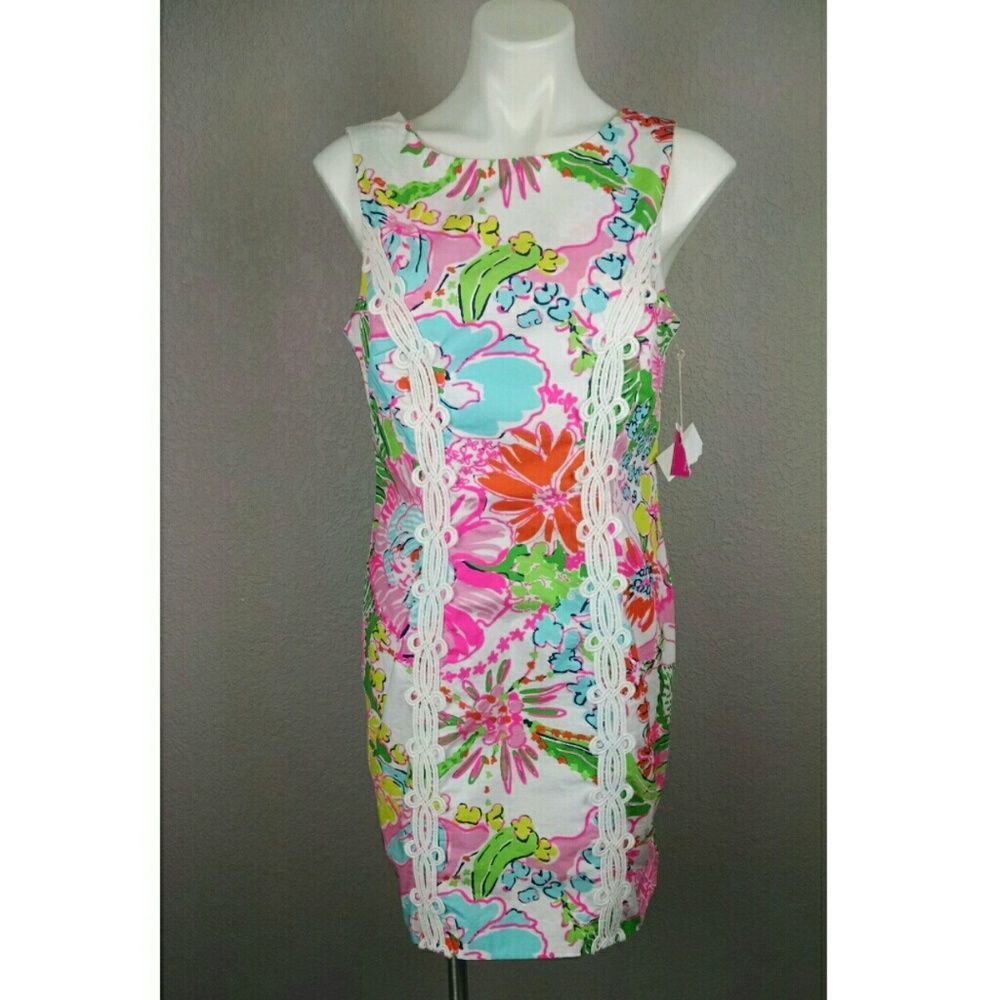 Lilly Pulitzer Target Nosey Posie Dress NWOT 12